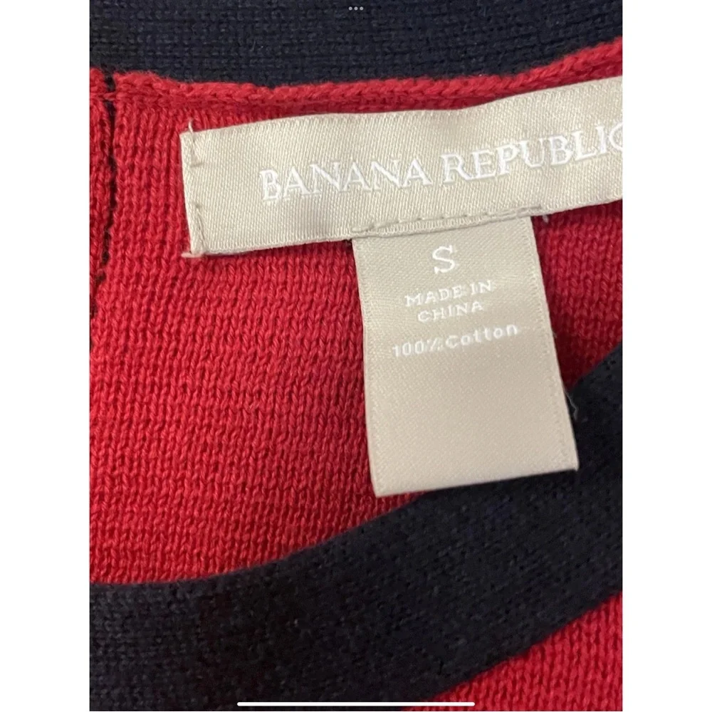 Banana Republic Red and Black Sweater Dress - Picture 7 of 9